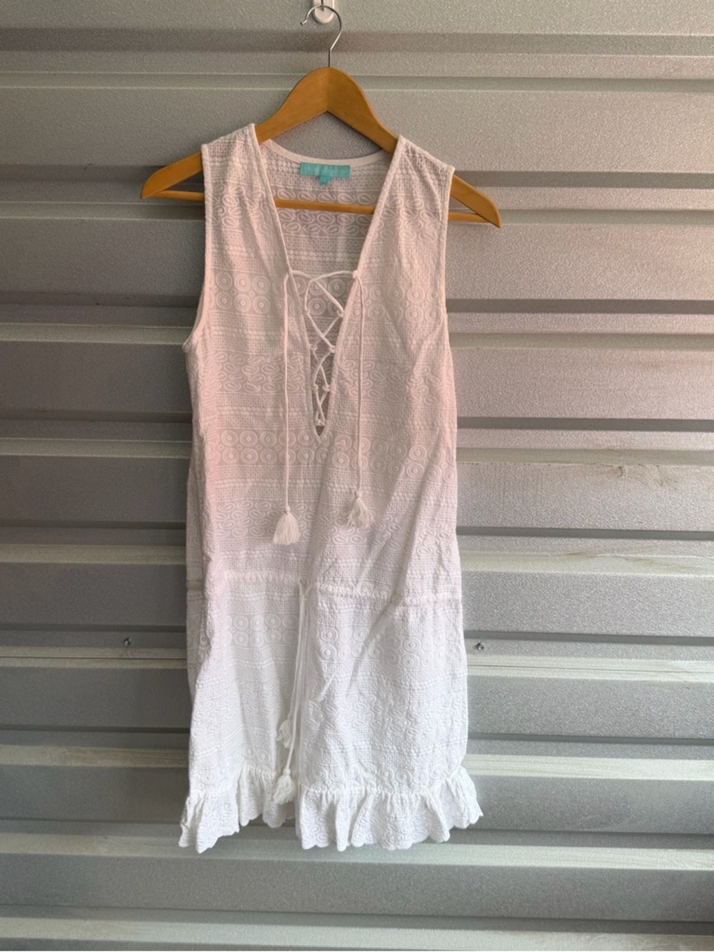 Melissa Odabash Layla Embroidered Coverup Dress